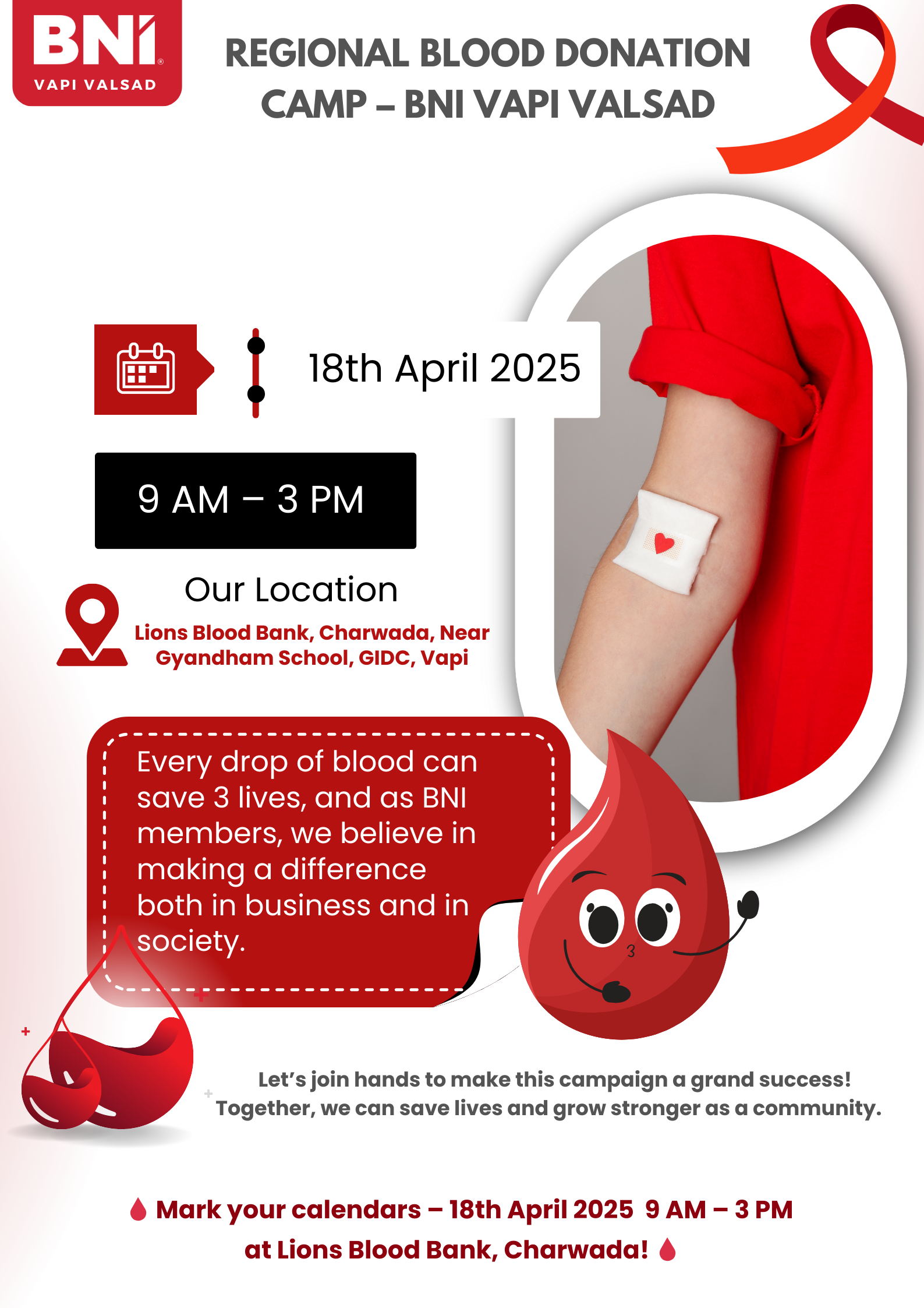 BNI Blood Donation Camp
